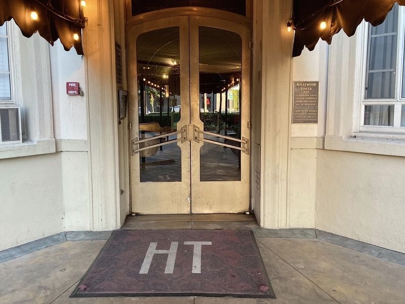 Hollywood Tower Marker image. Click for full size.