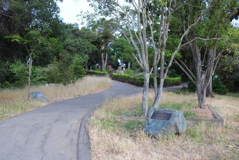 Pioneer Memorial Cemetery Marker image. Click for full size.