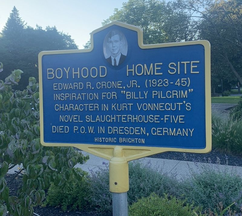 Boyhood Home Site Marker image. Click for full size.