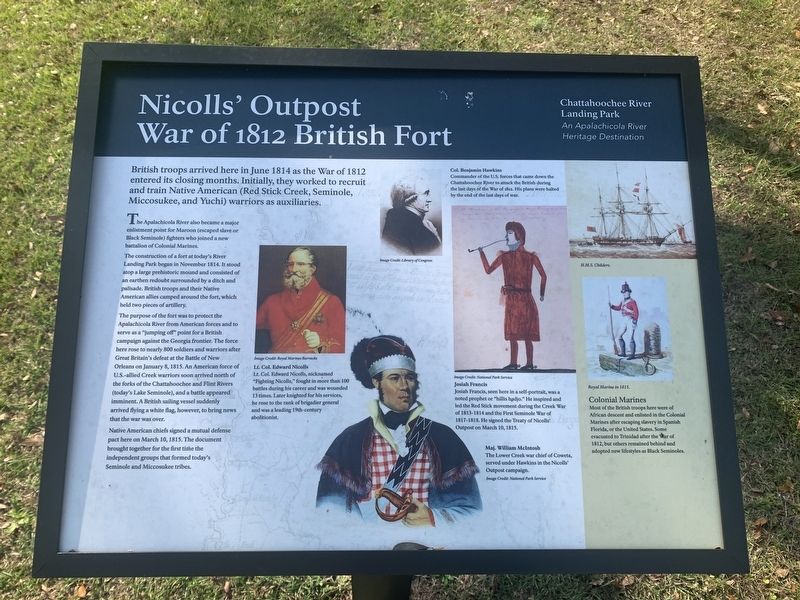 Nicoll's Outpost Marker image. Click for full size.