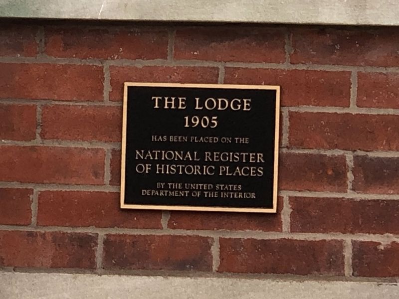 The Lodge Marker. Click for full size. The Lodge Marker image. Click for full size.