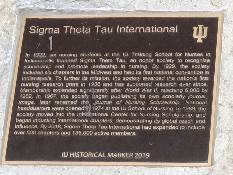 Sigma Theta Tau International Marker image. Click for full size.