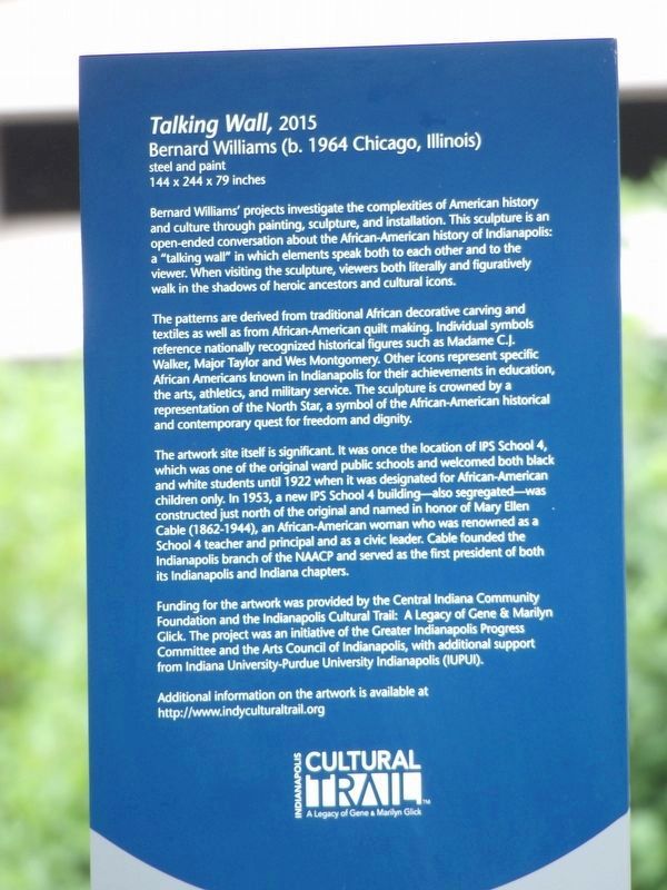 Talking Wall Marker image. Click for full size.