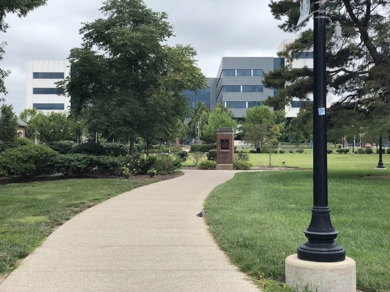 Ball Nurses' Sunken Garden and Convalescent Park Marker. Click for full size. Ball Nurses' Sunken Garden and Convalescent Park Marker image. Click for full size.