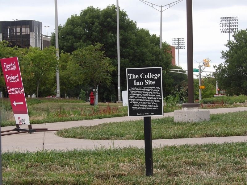 The College Inn Site Marker. Click for full size. The College Inn Site Marker image. Click for full size.