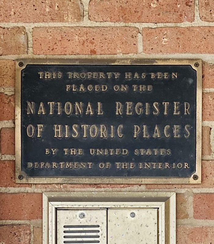 The Bressmer-Baker House Marker. Click for full size. The Bressmer-Baker House Marker image. Click for full size.