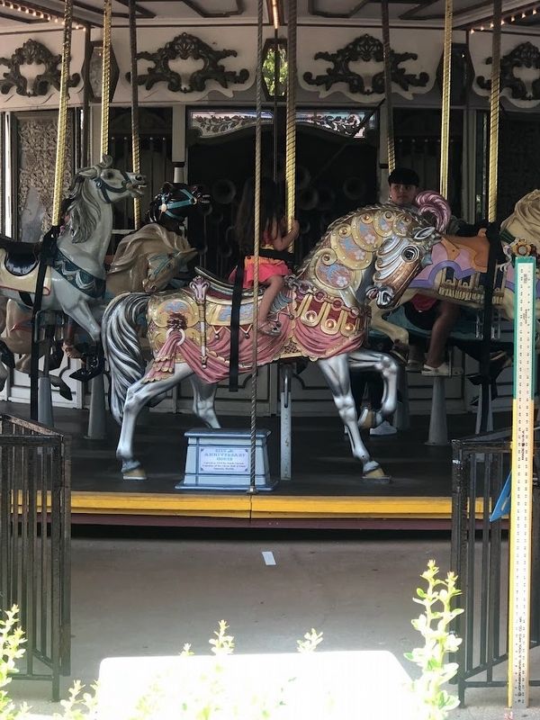 The Columbia Carousel's Silver Anniversary Horse image. Click for full size.