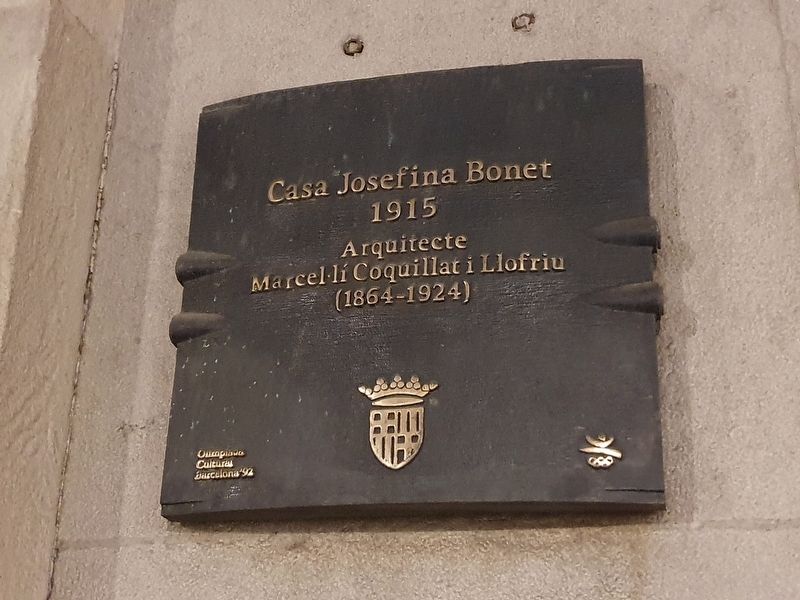 House of Josefina Bonet Marker. Click for full size. House of Josefina Bonet Marker image. Click for full size.