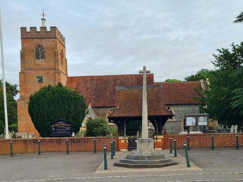 Winkfield War Memorial. Click for full size. Winkfield War Memorial image. Click for full size.