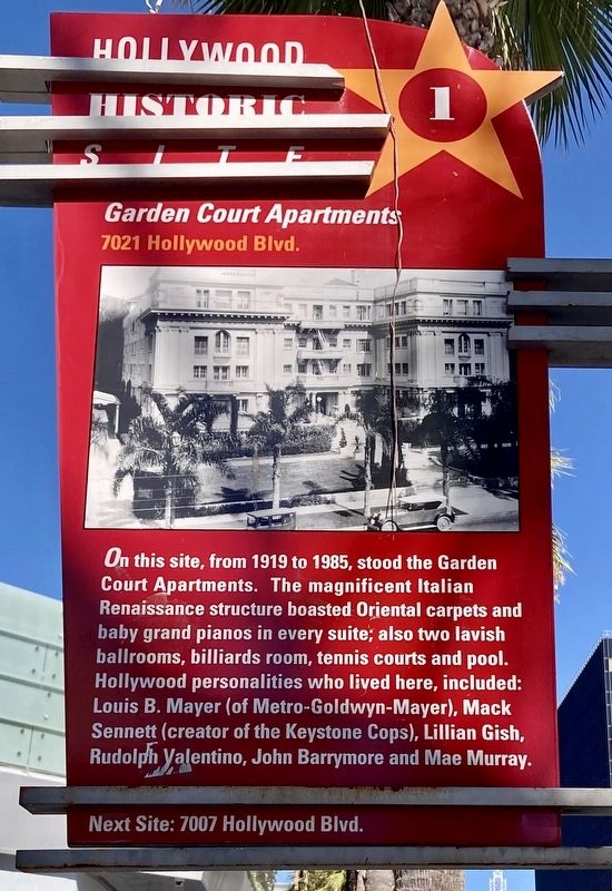 Garden Court Apartments Marker image. Click for full size.