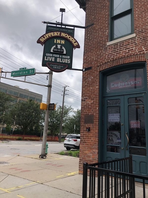 The Slippery Noodle Inn Marker. Click for full size. The Slippery Noodle Inn Marker image. Click for full size.