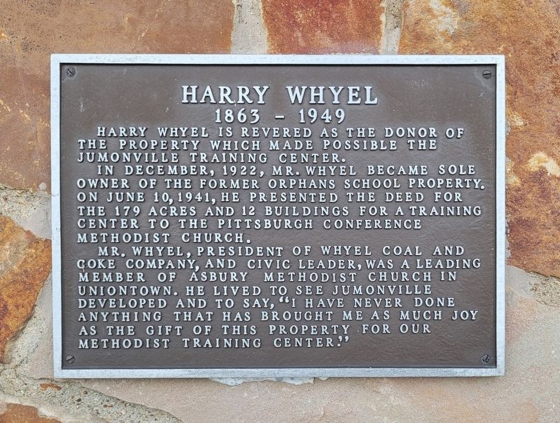 Harry Whyel Marker image. Click for full size.