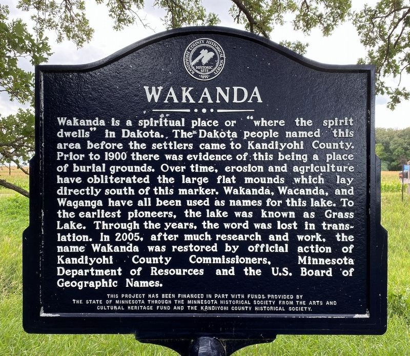 Wakanda Marker. Click for full size. Wakanda Marker image. Click for full size.