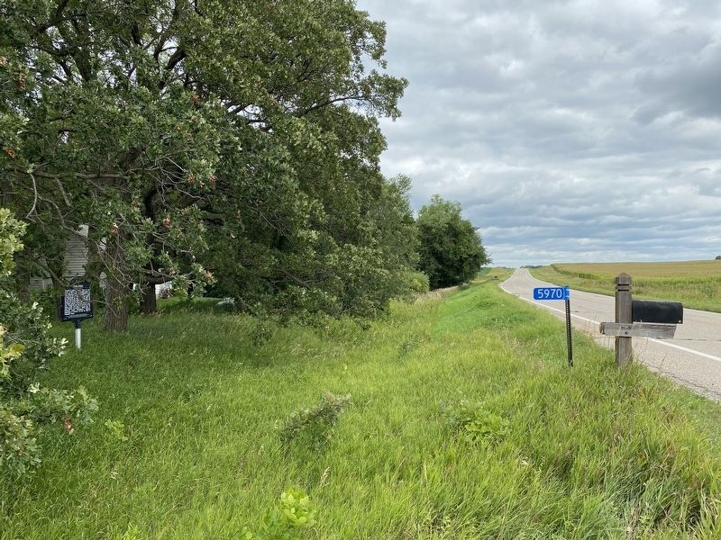 Wakanda Marker, from the west. Click for full size. Wakanda Marker, from the west image. Click for full size.