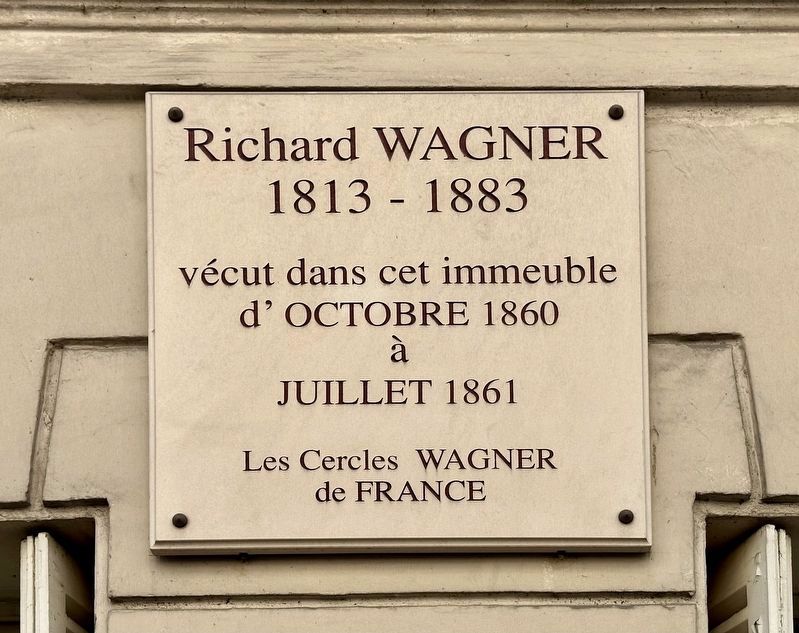 Richard Wagner Marker image. Click for full size.
