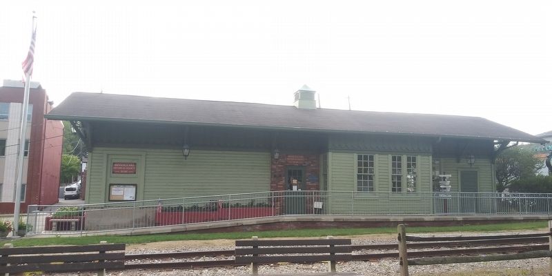 Bridgewater Railroad Depot. Click for full size. Bridgewater Railroad Depot image. Click for full size.