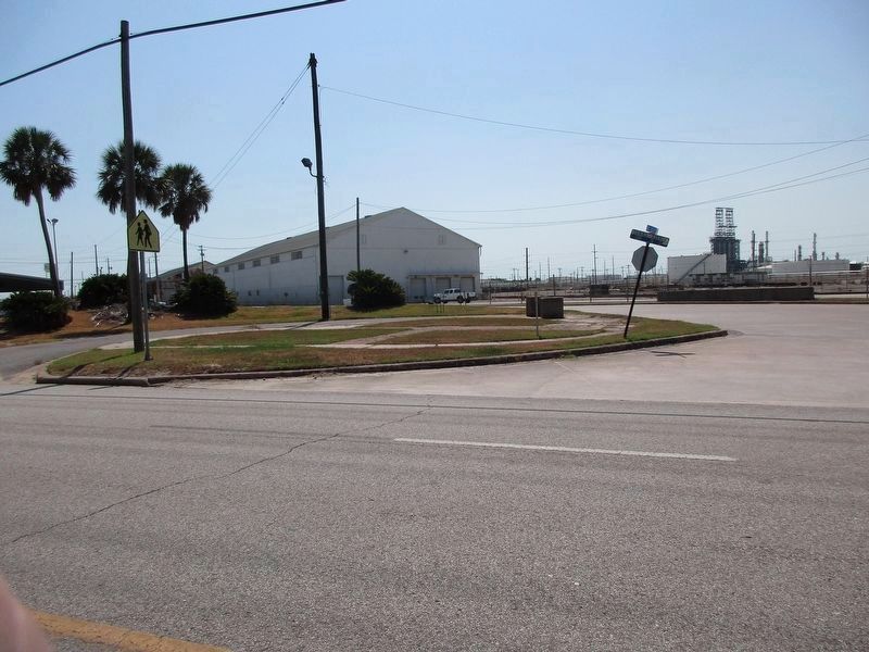 Missing Texas City Terminal Railway Company Marker. Click for full size. Missing Texas City Terminal Railway Company Marker image. Click for full size.