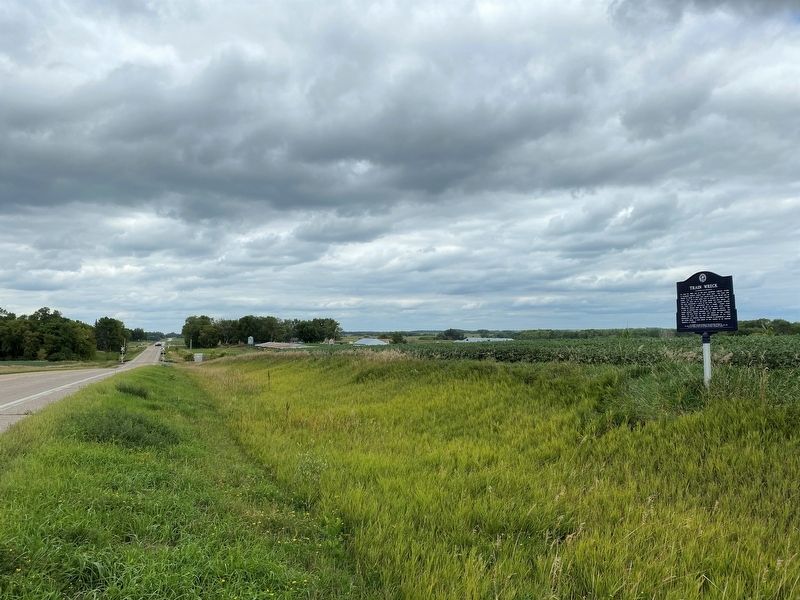 Train Wreck Marker, from the south image. Click for full size.