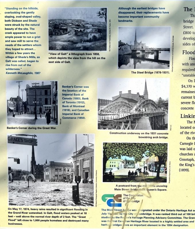 Main Street Bridge illustrations detail image. Click for full size.