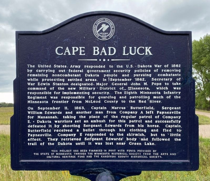 Cape Bad Luck Marker image. Click for full size.