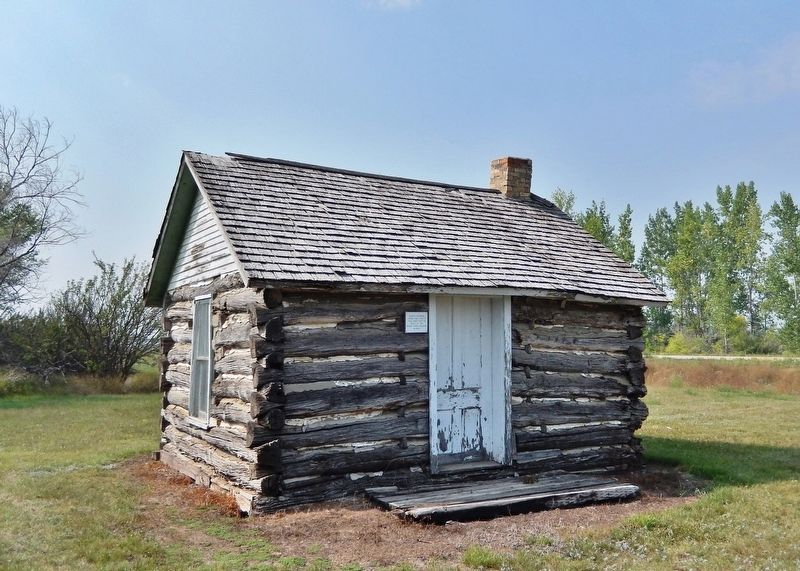 Gilbert Peterson Cabin (<i>southeast elevation</i>) image. Click for full size.