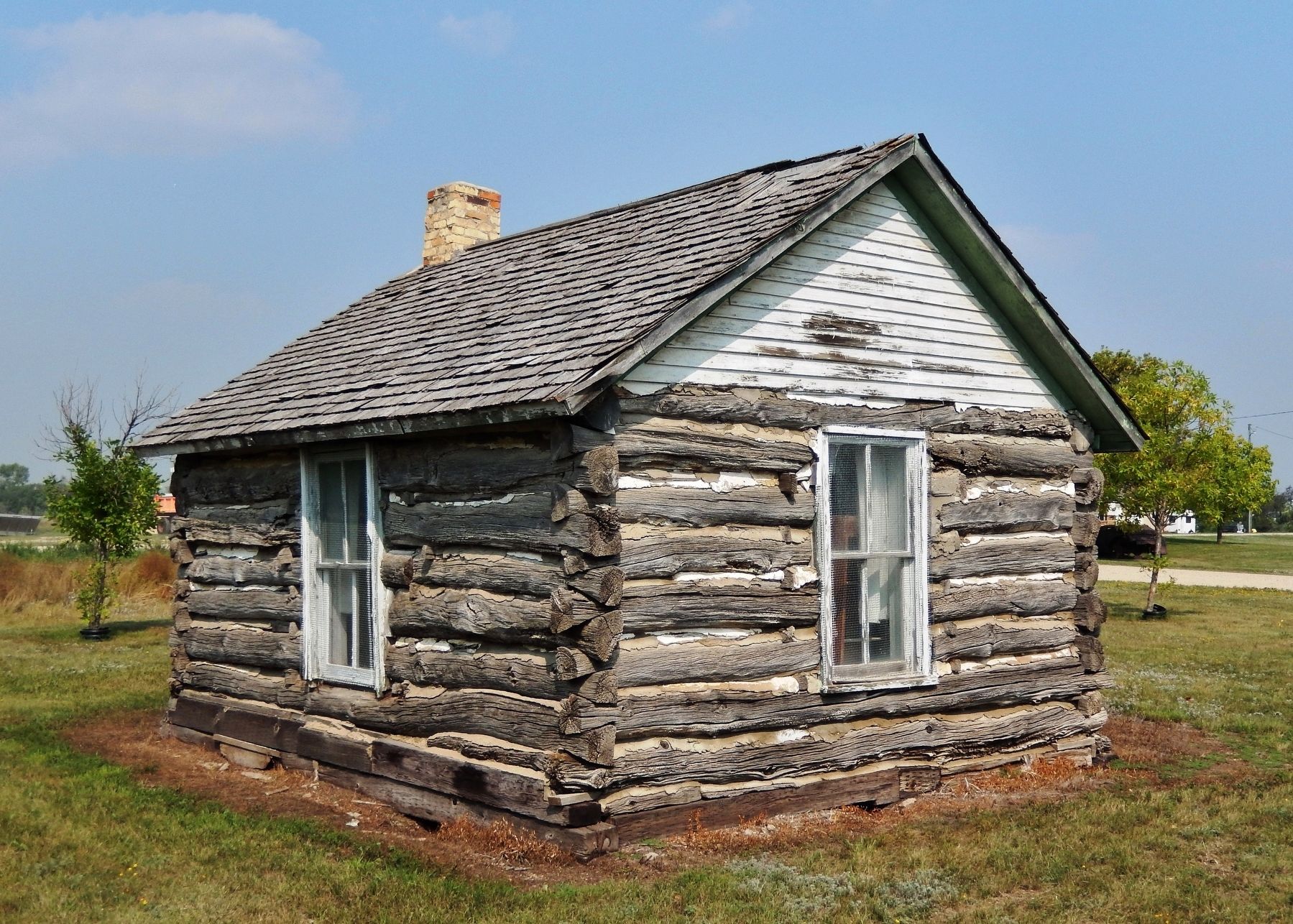 Gilbert Peterson Cabin (<i>southwest elevation</i>) image. Click for full size.