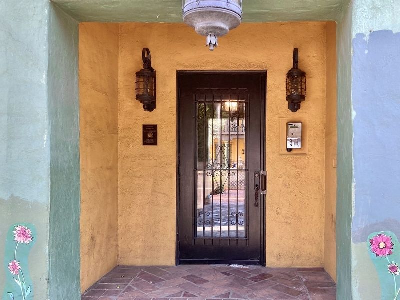 Casa Laguna Marker. Click for full size. Casa Laguna Marker image. Click for full size.
