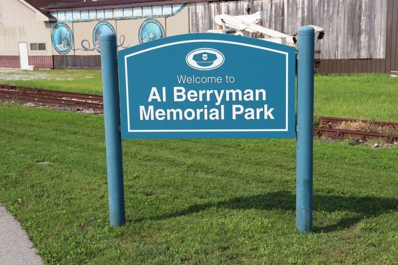 George Albert Berryman Memorial park image. Click for full size.