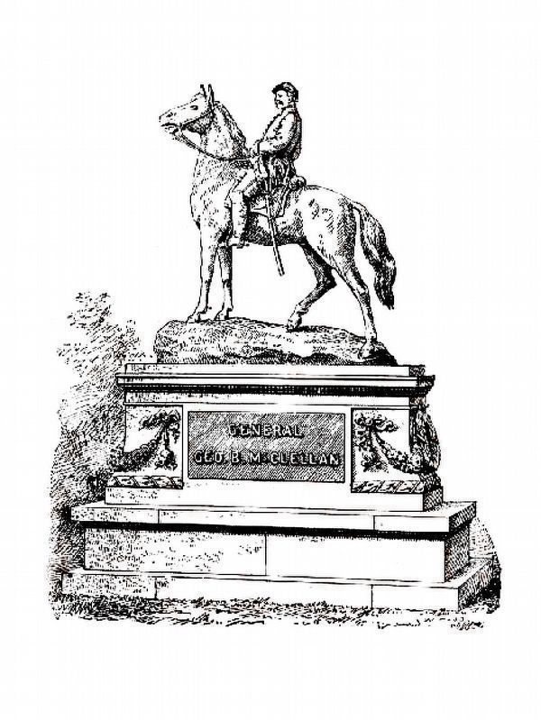 General Geo. B. McClellan Monument image. Click for full size.