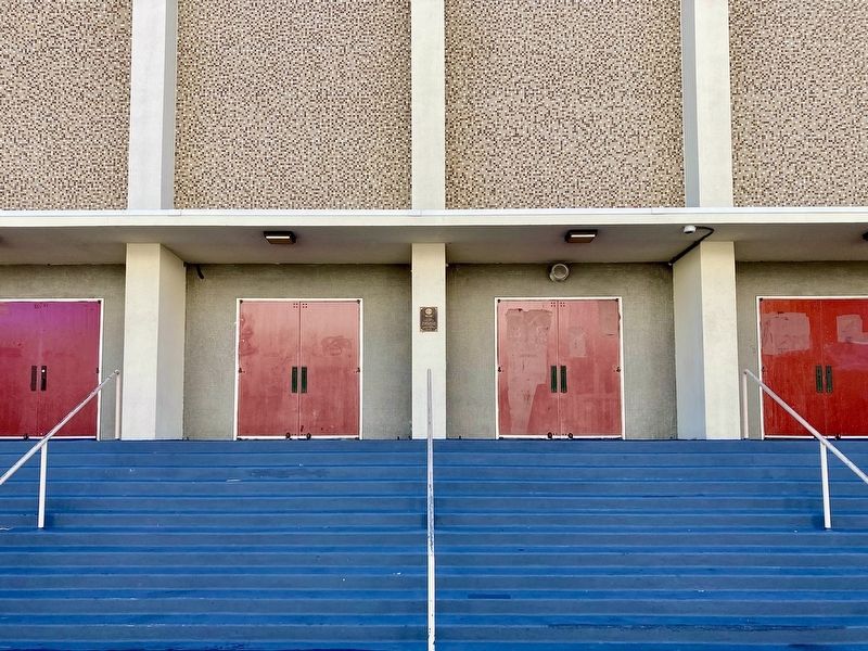 Hollywood High School Marker. Click for full size. Hollywood High School Marker image. Click for full size.