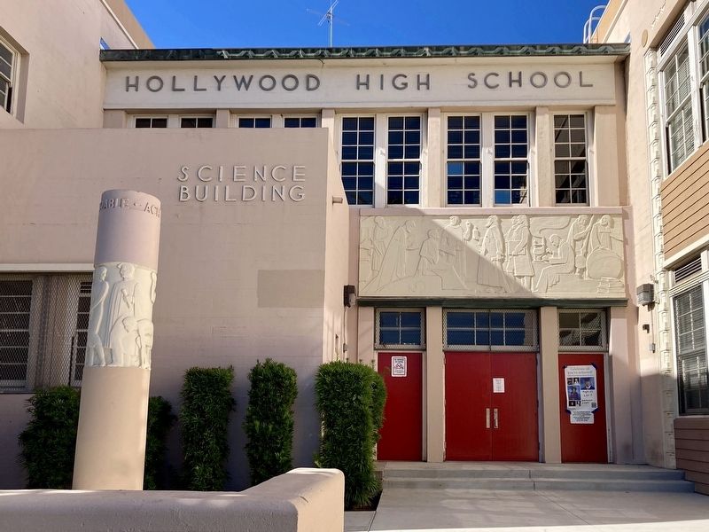 Hollywood High School image. Click for full size.