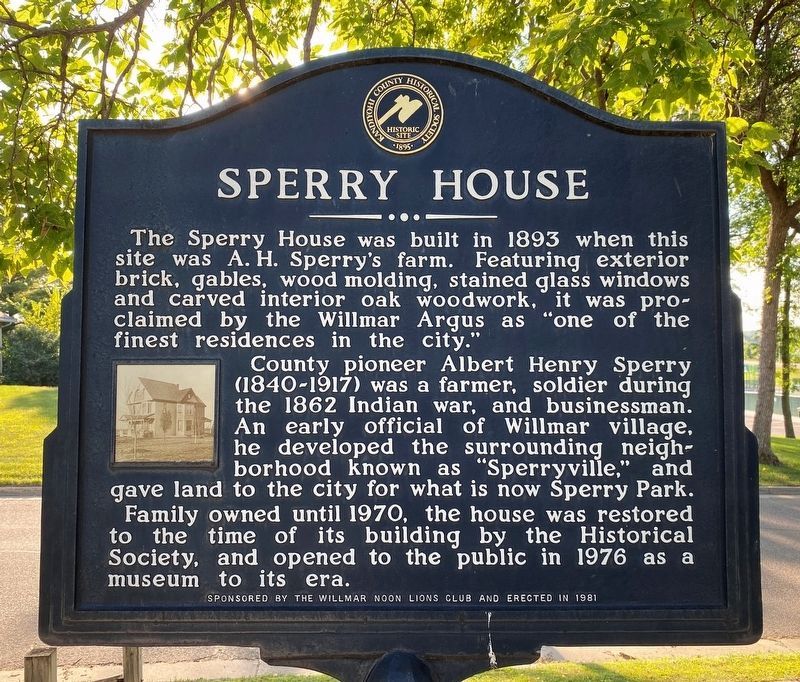 Sperry House Marker image. Click for full size.