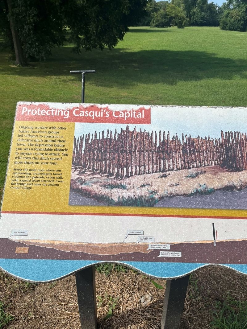 Protecting Casqui's Capital Marker. Click for full size. Protecting Casqui's Capital Marker image. Click for full size.