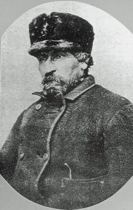 Marker detail: Pierre Bottineau image. Click for full size.