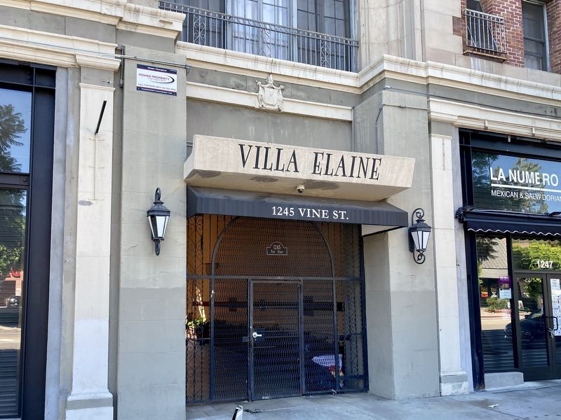Villa Elaine. Click for full size. Villa Elaine image. Click for full size.