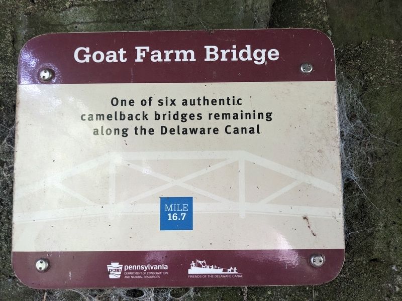 Goat Farm Bridge Marker image. Click for full size.