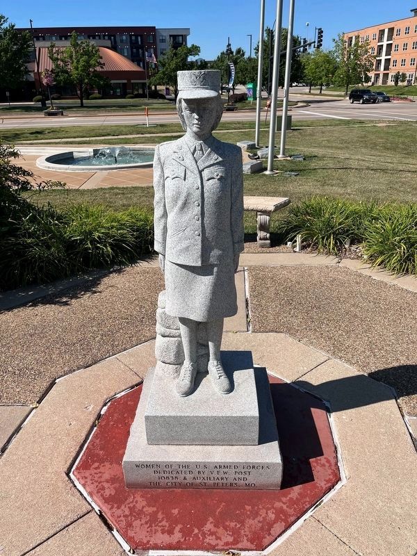 Women of the U. S. Armed Forces Marker. Click for full size. Women of the U. S. Armed Forces Marker image. Click for full size.