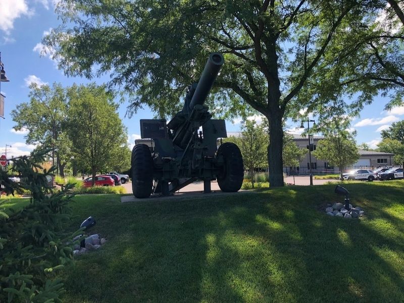1955 Howitzers at the Streamwood Veterans Memorial image. Click for full size.