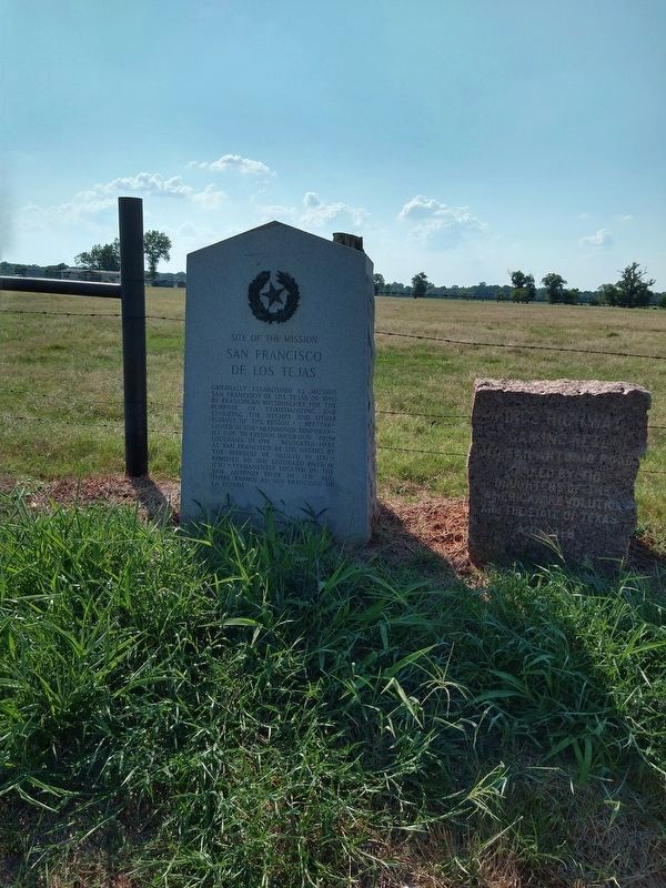 Kings Highway Camino Real � Old San Antonio Road Marker image. Click for full size.