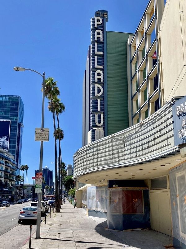 Hollywood Palladium and Marker image. Click for full size.