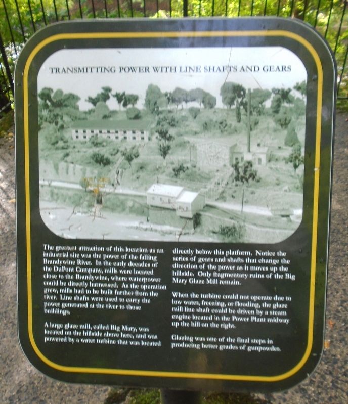 Transmitting Power With Line Shafts and Gears Marker image. Click for full size.