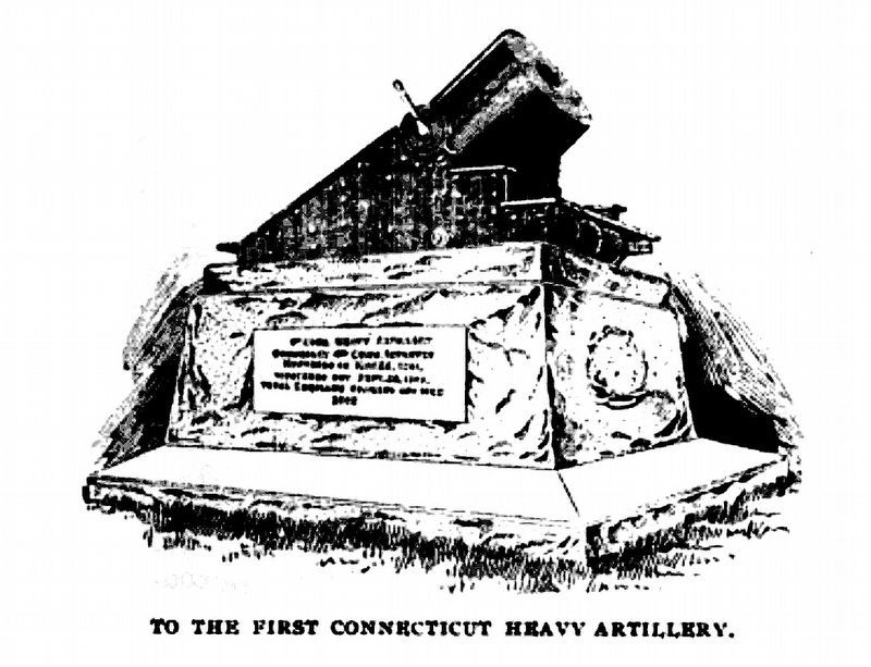 To the First Connecticut Heavy Artillery. Click for full size. To the First Connecticut Heavy Artillery image. Click for full size.
