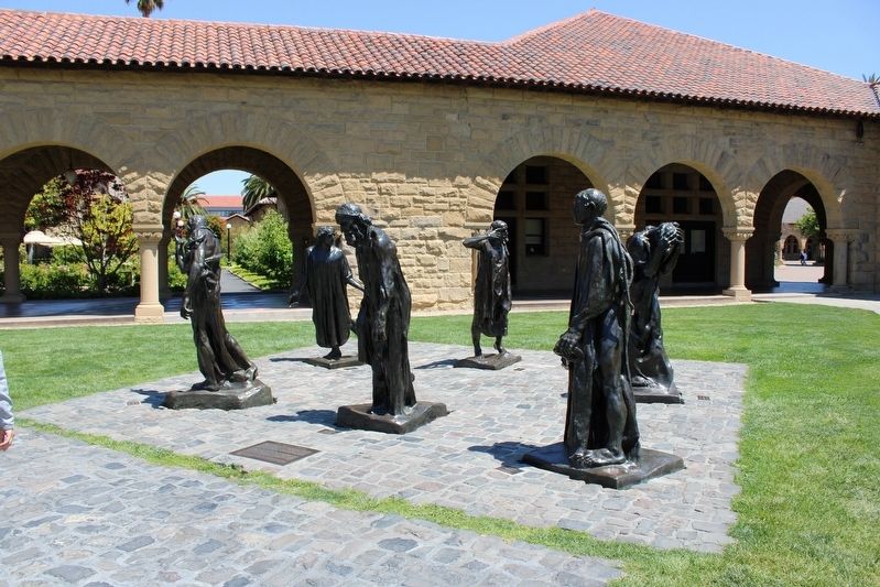 The Burghers of Calais and Marker. Click for full size. The Burghers of Calais and Marker image. Click for full size.