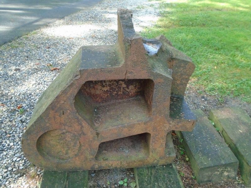 Iron Press Remnant from the 1920 Explosion. Click for full size. Iron Press Remnant from the 1920 Explosion image. Click for full size.