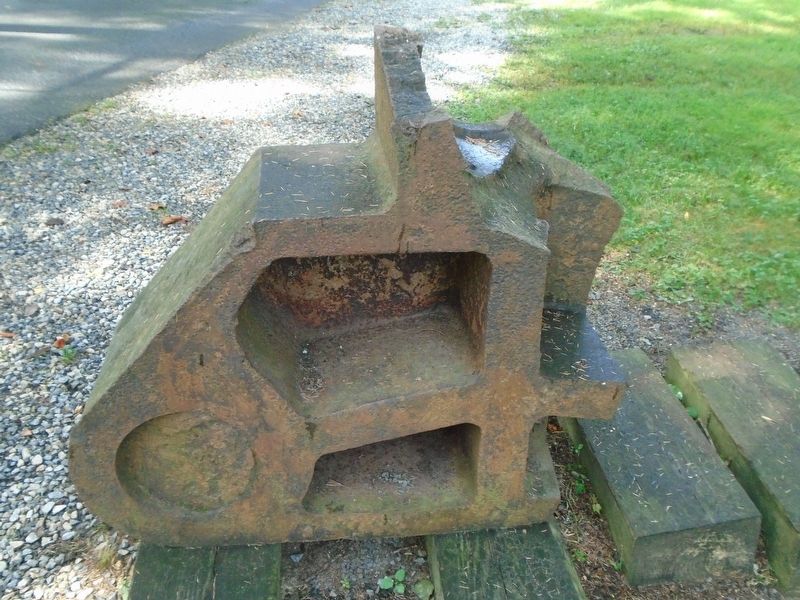 Iron Press Remnant from the 1920 Explosion image. Click for full size.