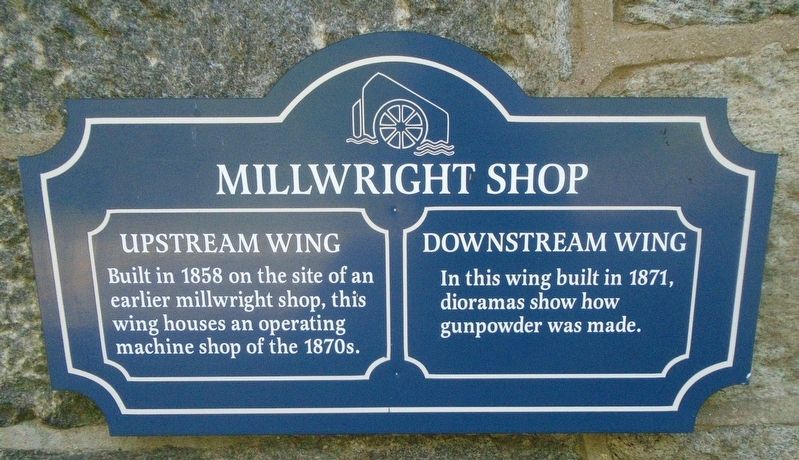 Millwright Shop Marker image. Click for full size.