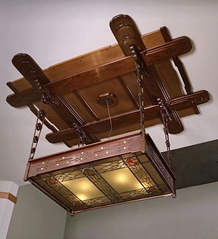 Blacker House Light Fixture. Click for full size. Blacker House Light Fixture image. Click for full size.