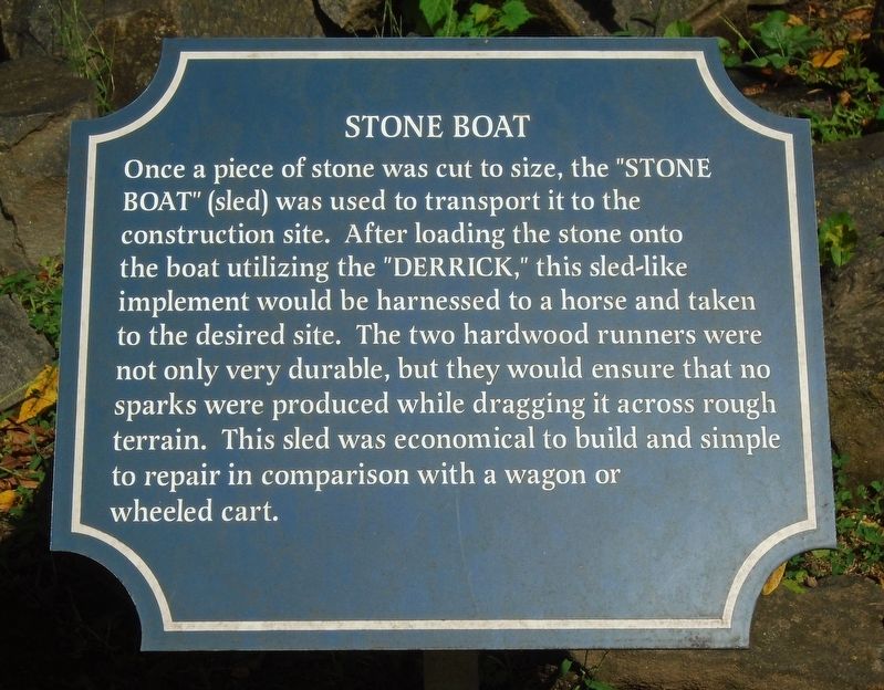 Stone Boat Marker image. Click for full size.
