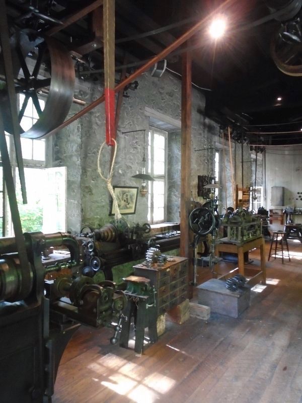 Millwright Shop Upstream Wing Machine Shop image. Click for full size.