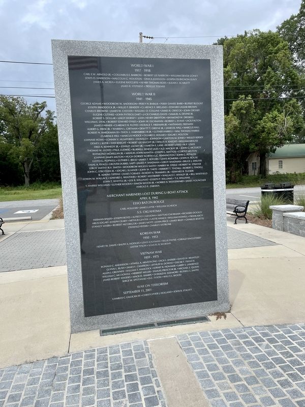 Glynn County Veterans Memorial Marker image. Click for full size.